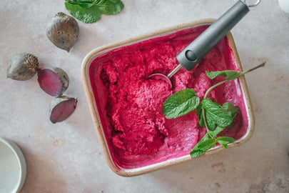 Rote Bete Kirsch Eis