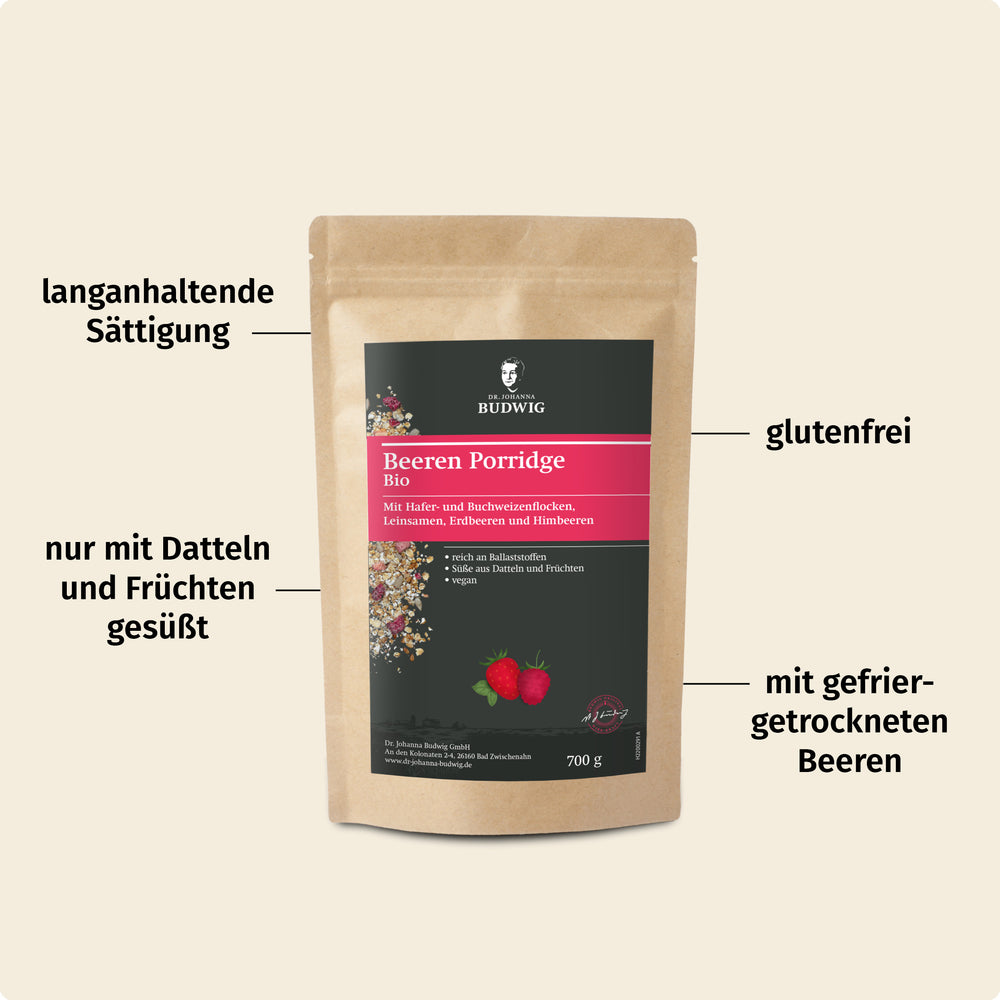 Beeren Porridge Kennenlern-Paket