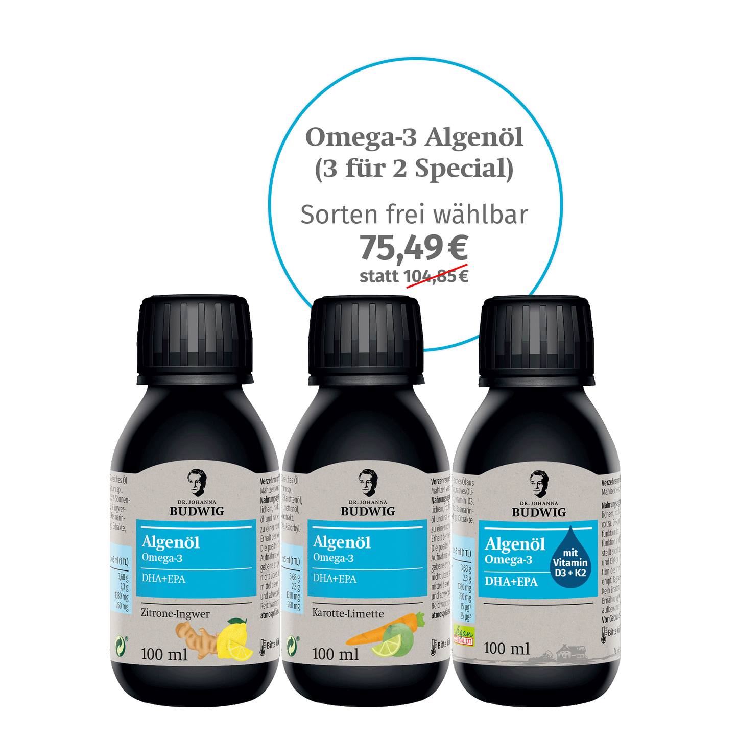 Algenöl 3 für 2 Paket