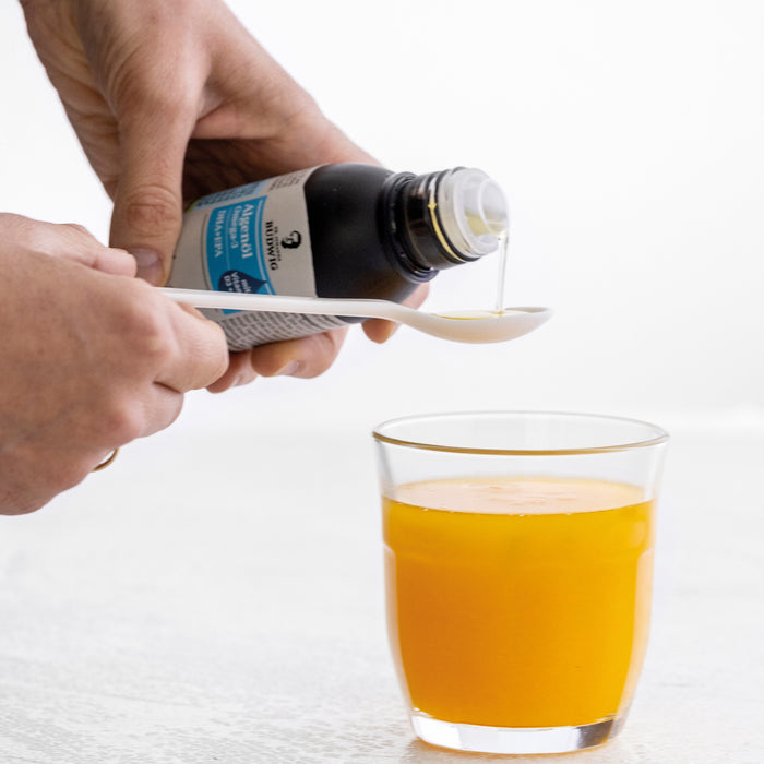Omega-3 Algenöl Pur mit Vitamin D3 & K2
