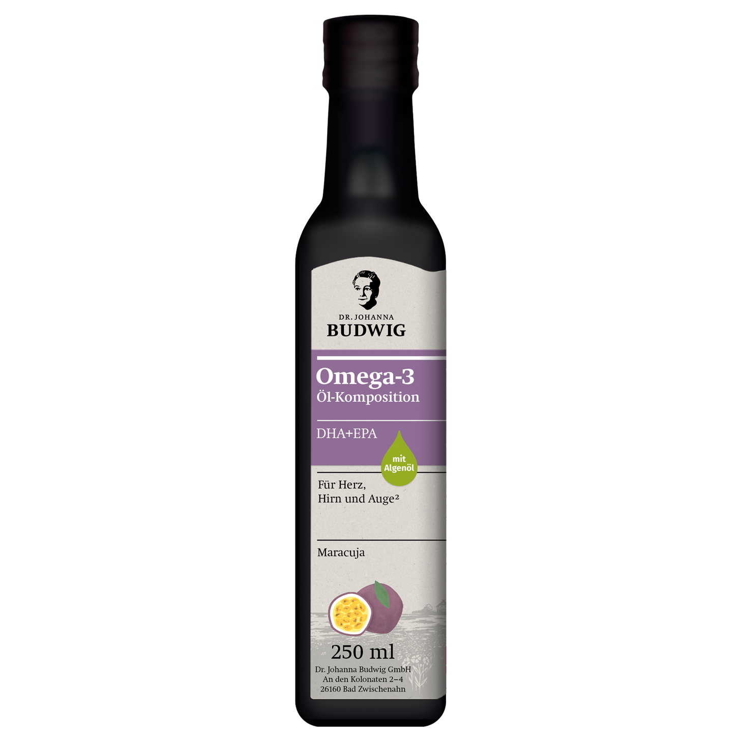 Omega-3 DHA+EPA Öl Zitrone