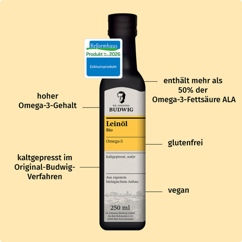 Omega-3 Leinöl Vorratspaket