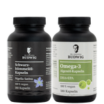 Schwarzkümmel-Omega-3 Saison-Set-Kapseln