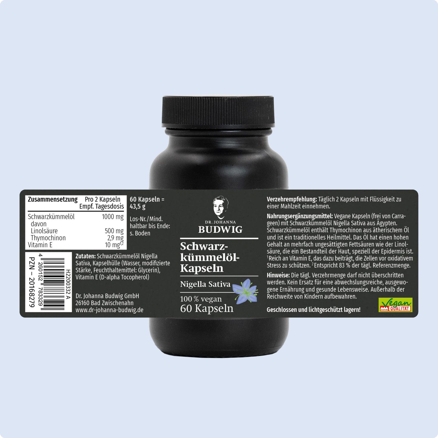 Schwarzkümmel-Omega-3 Saison-Set-Kapseln