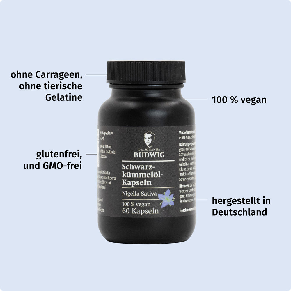 Schwarzkümmel-Omega-3 Saison-Set-Kapseln